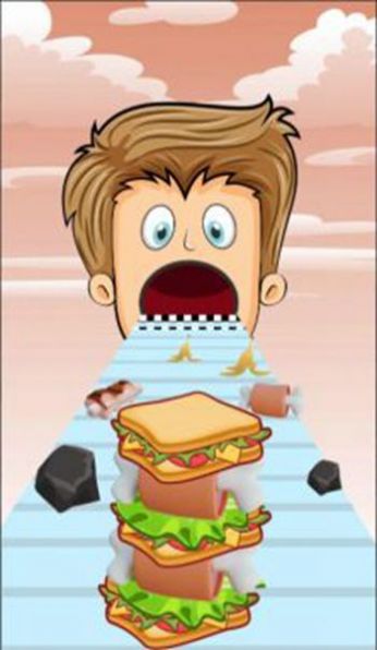 三明治跑步3D最新免费版下载-三明治跑步3D游戏下载