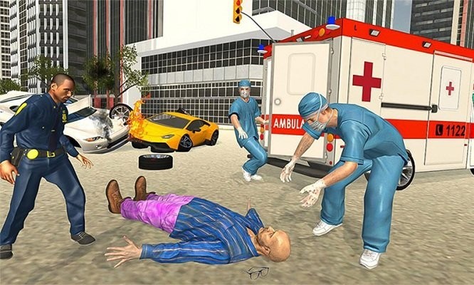 急救车模拟器最新免费版下载-急救车模拟器游戏下载