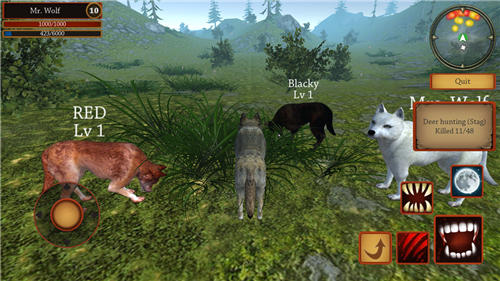 狼模拟器进化最新版手游下载-狼模拟器进化免费中文下载